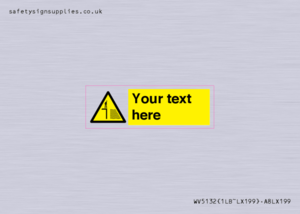 Custom Deep Water Sign